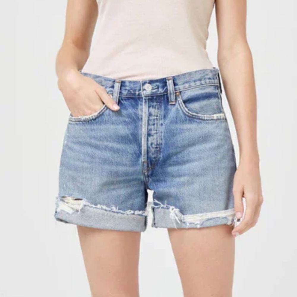 AGOLDE Parker Long Shorts